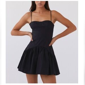 SOLD Peppermayo Black Mini Dress